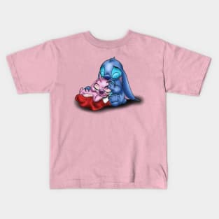 Stitch <3 ‘s Angel Kids T-Shirt